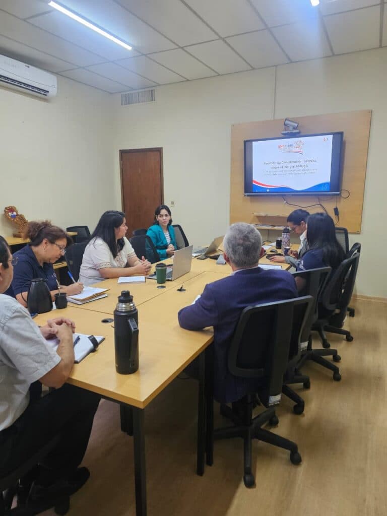 MADES e INE inician trabajos técnicos para fortalecer el Inventario Nacional de Gases de Efecto Invernadero